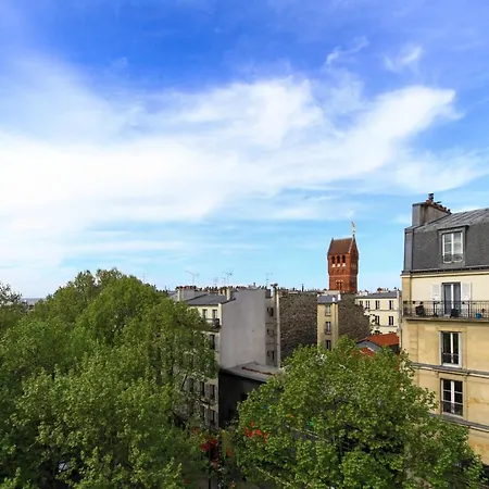 Bright On The Roofs Of * Paris